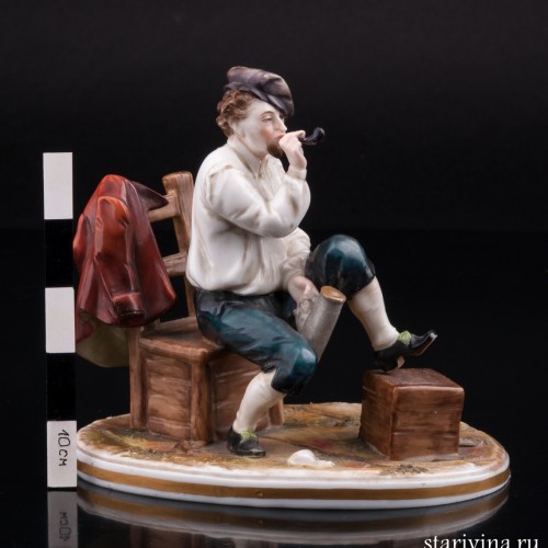 Мужчина с трубкой, Дрезден, Германия, пер. пол. 20 в