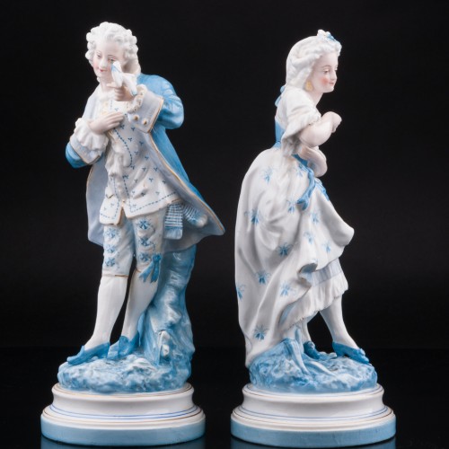 Пара в голубом, Франция, 19 в