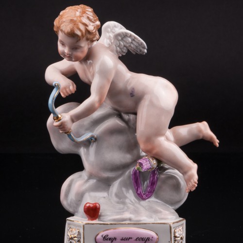 "Раз за разом", ангелочек, Meissen, Германия, 19 в