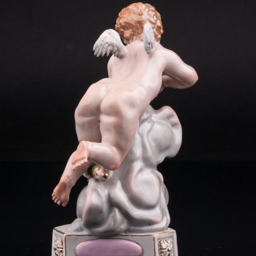 "Раз за разом", ангелочек, Meissen, Германия, 19 в