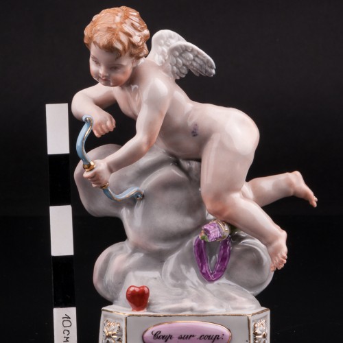 "Раз за разом", ангелочек, Meissen, Германия, 19 в