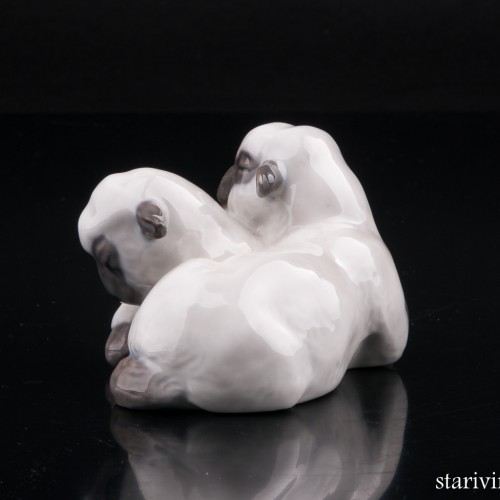 Две овечки, Royal Copenhagen, Дания, 1964 г