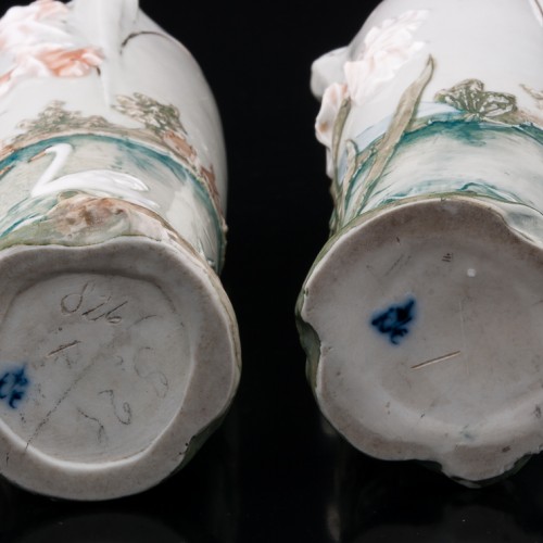 Две вазы в стиле модерн, Karl Ens, Германия, кон. 19 в