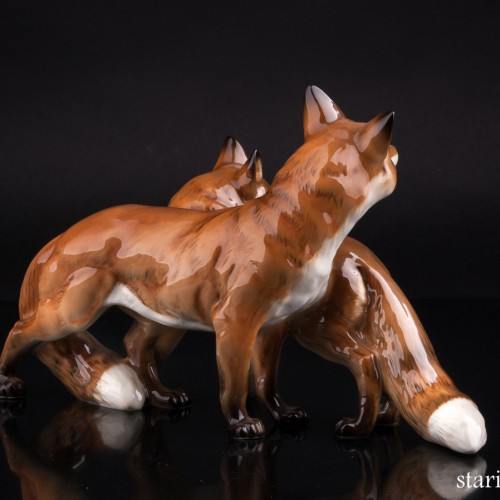 Две лисы, Hutschenreuther, Германия