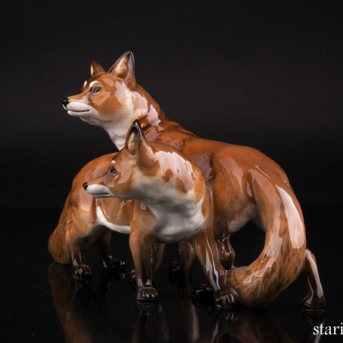 Две лисы, Hutschenreuther, Германия