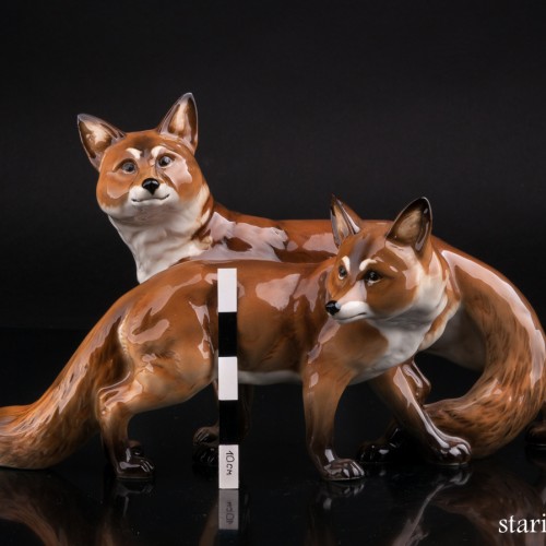 Две лисы, Hutschenreuther, Германия