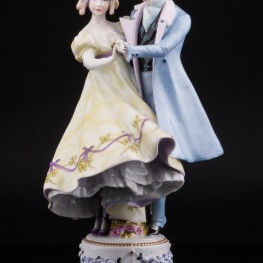Танцующая пара, E. A. Muller, Германия, 1890-27 гг