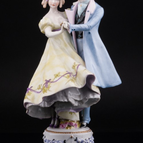 Танцующая пара, E. A. Muller, Германия, 1890-27 гг