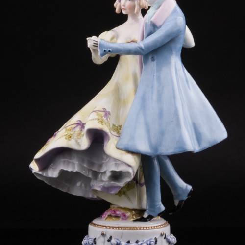 Танцующая пара, E. A. Muller, Германия, 1890-27 гг