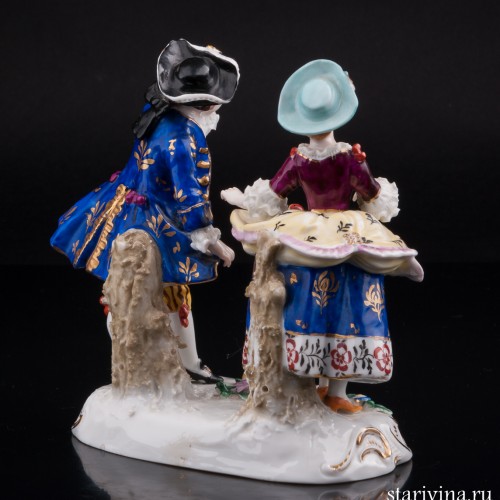 Пара с яблоками, Германия, пер. пол. 20 в