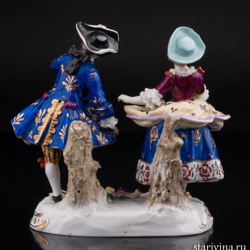 Пара с яблоками, Германия, пер. пол. 20 в