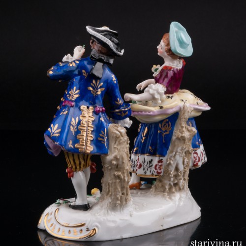 Пара с яблоками, Германия, пер. пол. 20 в