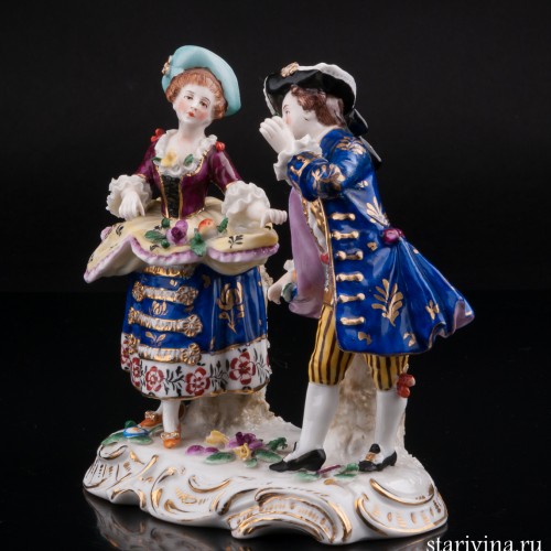 Пара с яблоками, Германия, пер. пол. 20 в