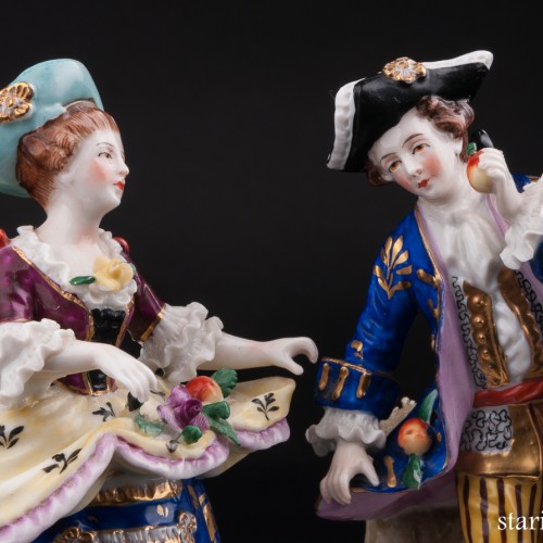 Пара с яблоками, Германия, пер. пол. 20 в