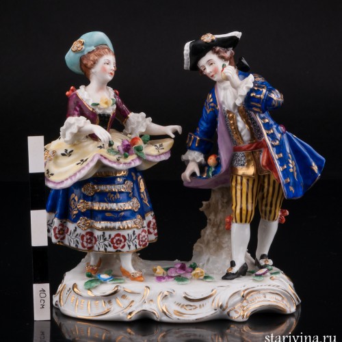 Пара с яблоками, Германия, пер. пол. 20 в