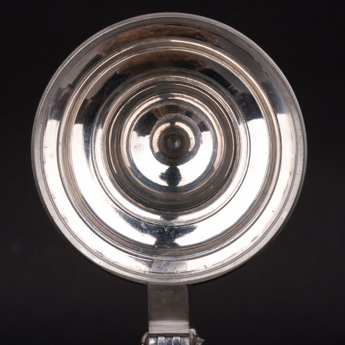 Стеклянная пивная кружка, 1/2 л, Германия, 1880 гг