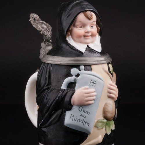 Мюнхенский мальчик, пивная кружка, 1/2 л, Германия, нач. 20 в