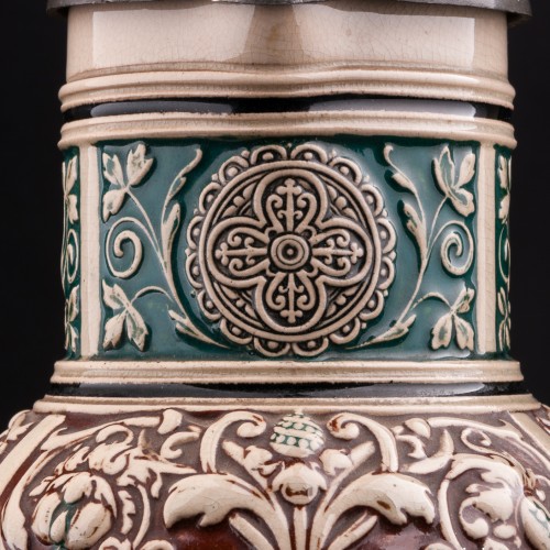 Пивной кувшин Сцены с ландскнехтами, Dumler & Breiden, Германия, 1900 гг