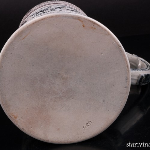 Пивной кувшин Вера, надежда, любовь, 3л, Marzi & Remy, Германия, ок. 1900 гг