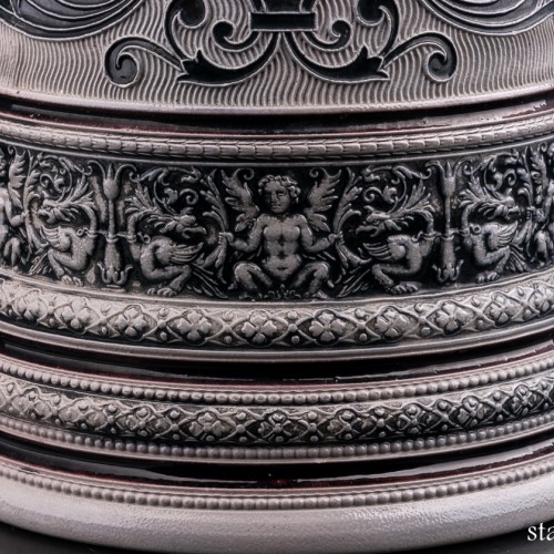 Пивной кувшин Вера, надежда, любовь, 3л, Marzi & Remy, Германия, ок. 1900 гг