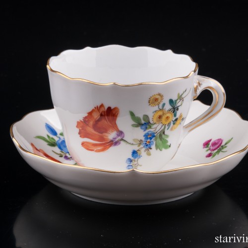 Кофейная пара, Meissen, Германия, 1960 г