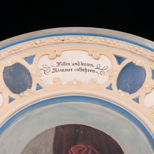 Декоративное фарфоровое блюдо, Villeroy & Boch, Германия, 1899 г