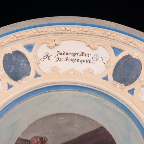 Декоративное фарфоровое блюдо, Villeroy & Boch, Германия, 1899 г