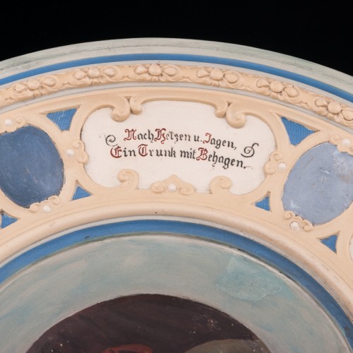 Декоративное фарфоровое блюдо, Villeroy & Boch, Германия, 1899 г