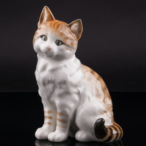 Полосатый кот, Hutschenreuther, Германия, 1970 гг