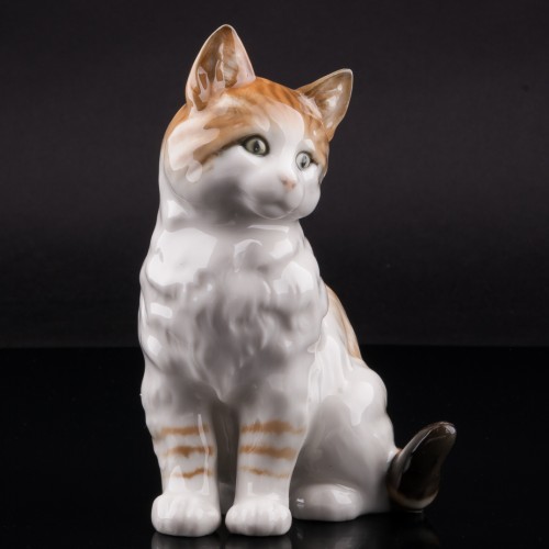 Полосатый кот, Hutschenreuther, Германия, 1970 гг