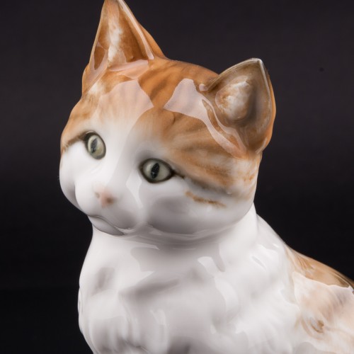 Полосатый кот, Hutschenreuther, Германия, 1970 гг