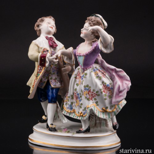 Танцующая пара, Германия, сер. 20 в