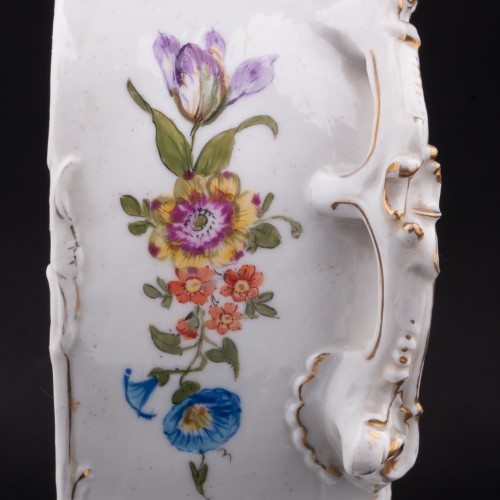 Фарфоровые часы, Dressel, Kister & Co, Германия, 1907-20 гг