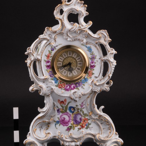Фарфоровые часы, Dressel, Kister & Co, Германия, 1907-20 гг