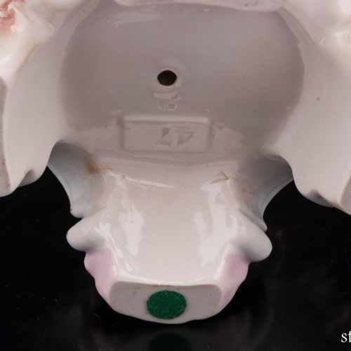 Воздушный поцелуй, пара, Royal Dux, Чехия, кон. 19 - нач. 20 вв