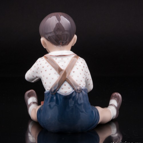 Мальчик играющий с кубиками, Dahl Jensen, Дания