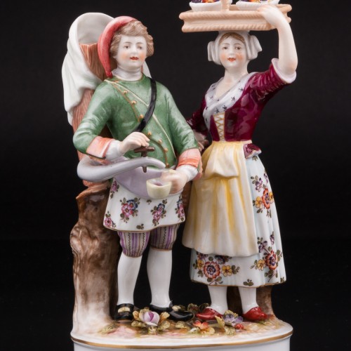 Торговцы в разнос, пара, Volkstedt, Германия, 19 в