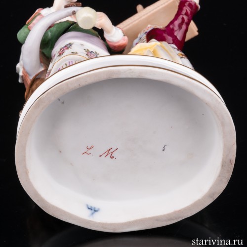 Торговцы в разнос, пара, Volkstedt, Германия, 19 в