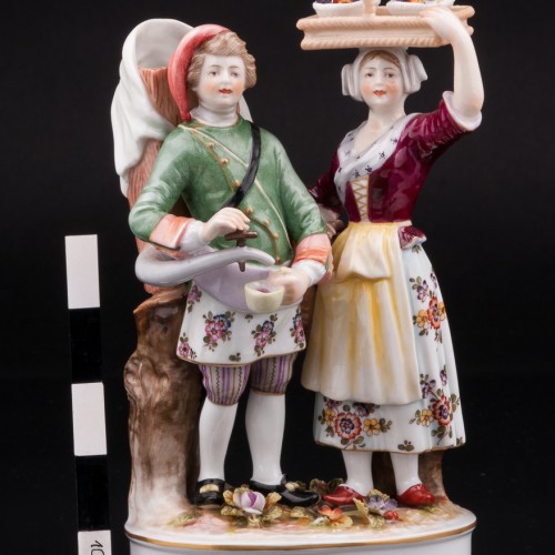 Торговцы в разнос, пара, Volkstedt, Германия, 19 в