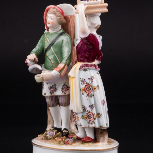 Торговцы в разнос, пара, Volkstedt, Германия, 19 в