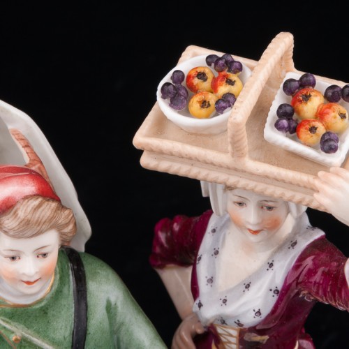 Торговцы в разнос, пара, Volkstedt, Германия, 19 в