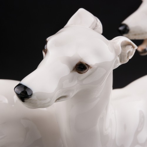 Бегущие уиппеты, Hutschenreuther, Германия, 1970 гг