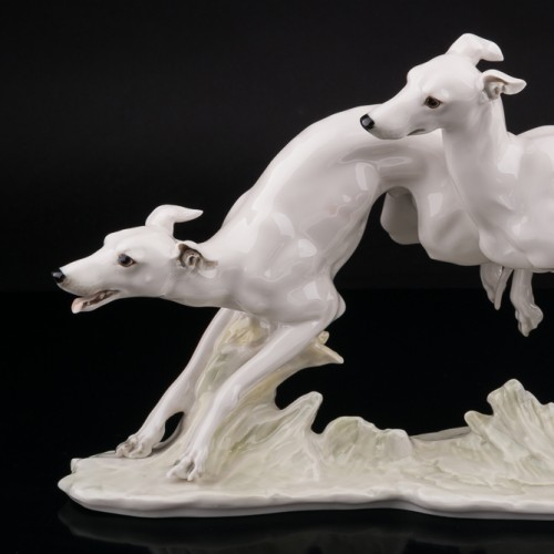 Бегущие уиппеты, Hutschenreuther, Германия, 1970 гг