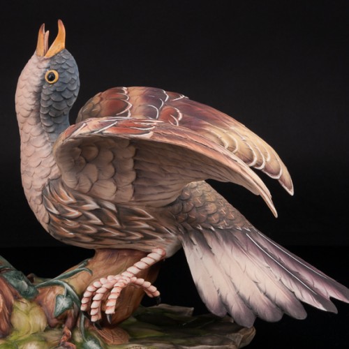 Статуэтка птиц Куропатки, Capodimonte, Италия.