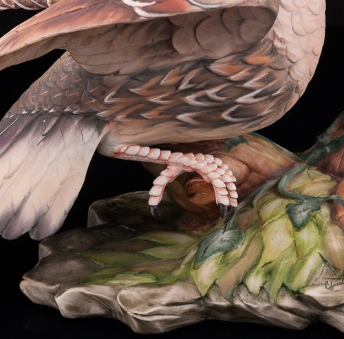 Статуэтка птиц Куропатки, Capodimonte, Италия.