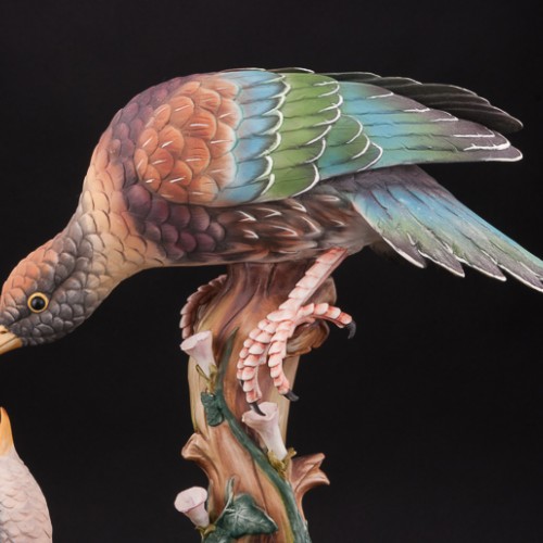 Статуэтка птиц Куропатки, Capodimonte, Италия.
