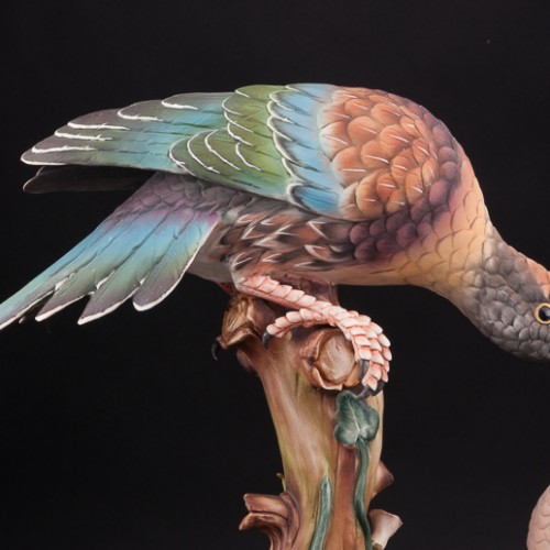 Статуэтка птиц Куропатки, Capodimonte, Италия.