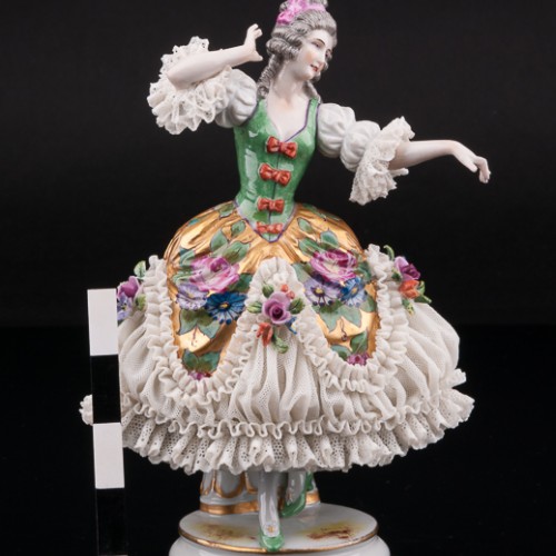 Танцовщица в зеленом платье, Muller & Co, Германия, нач. 20 в