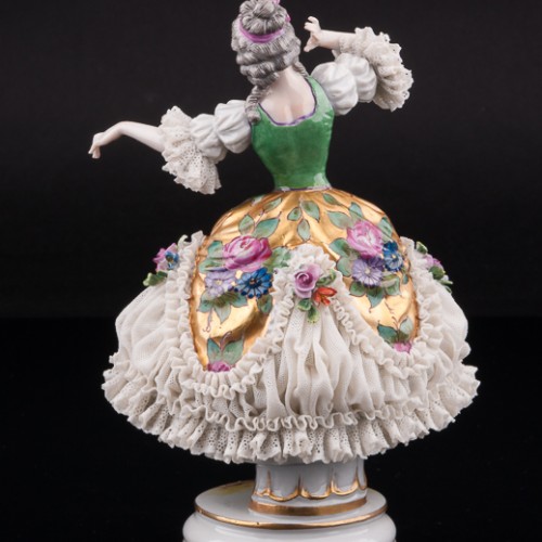 Танцовщица в зеленом платье, Muller & Co, Германия, нач. 20 в