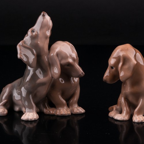 Две таксы, Bing & Grondahl, Дания